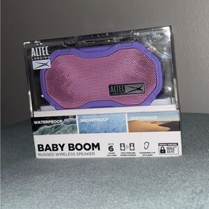 Altec Lansing Purple Baby Boom Speaker